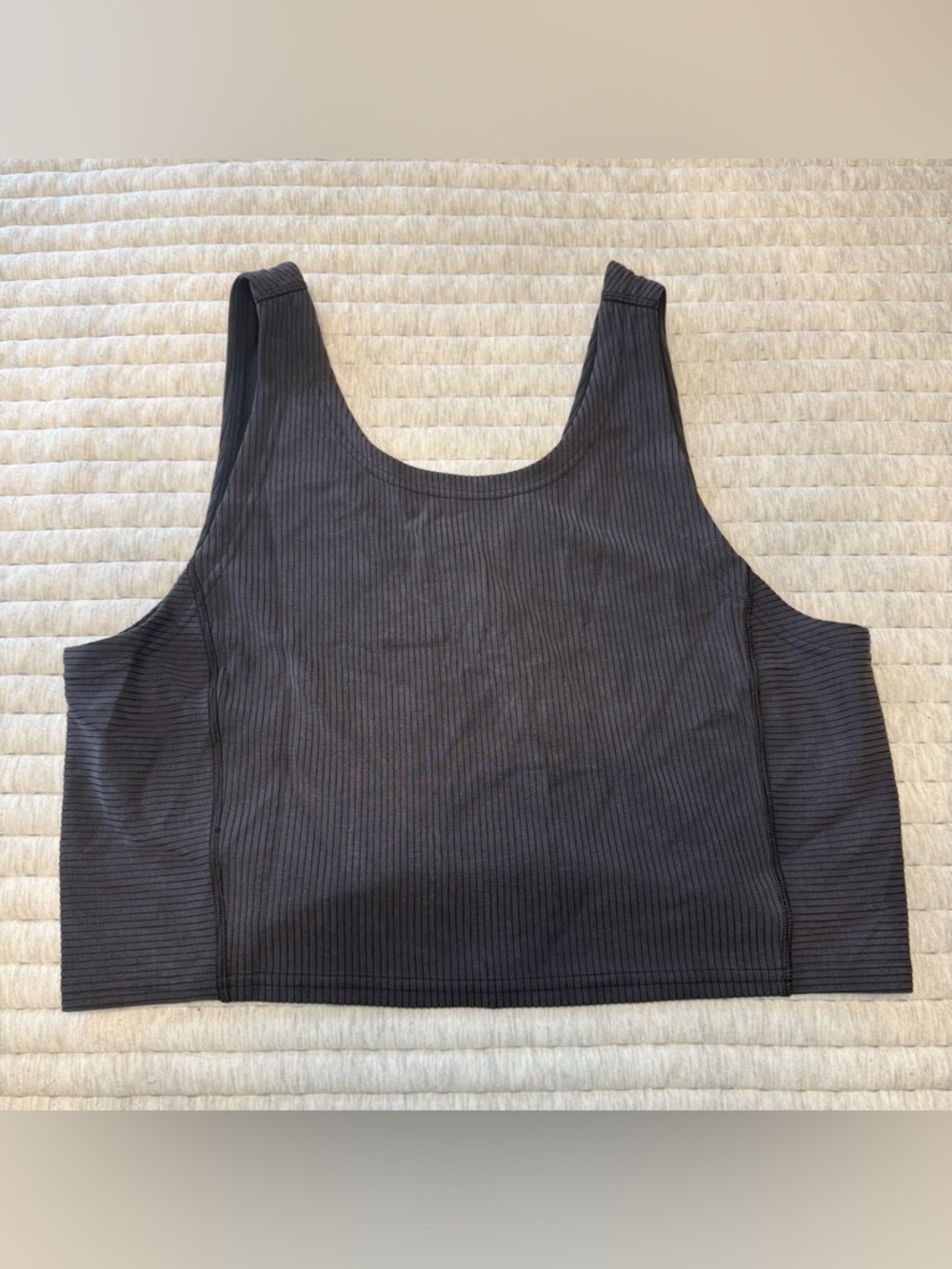 Lululemon Ribbed Softstreme Cropped Tank Top - Picture 5 of 7